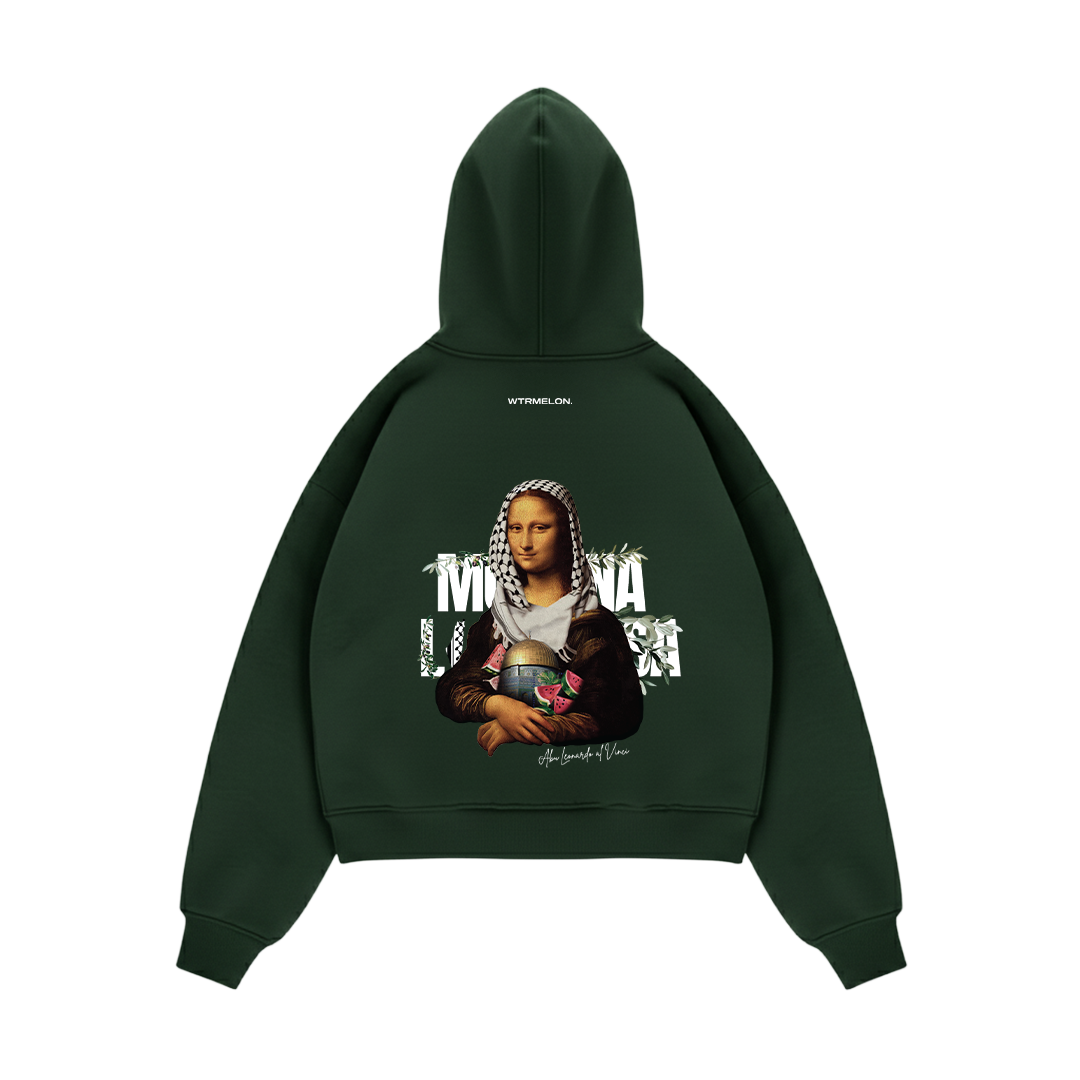 LiSA 北米ツアー NATOUR HOODiE Lサイズ Om Lisa Hoodie Green | Cultural Streetwear for Palestine