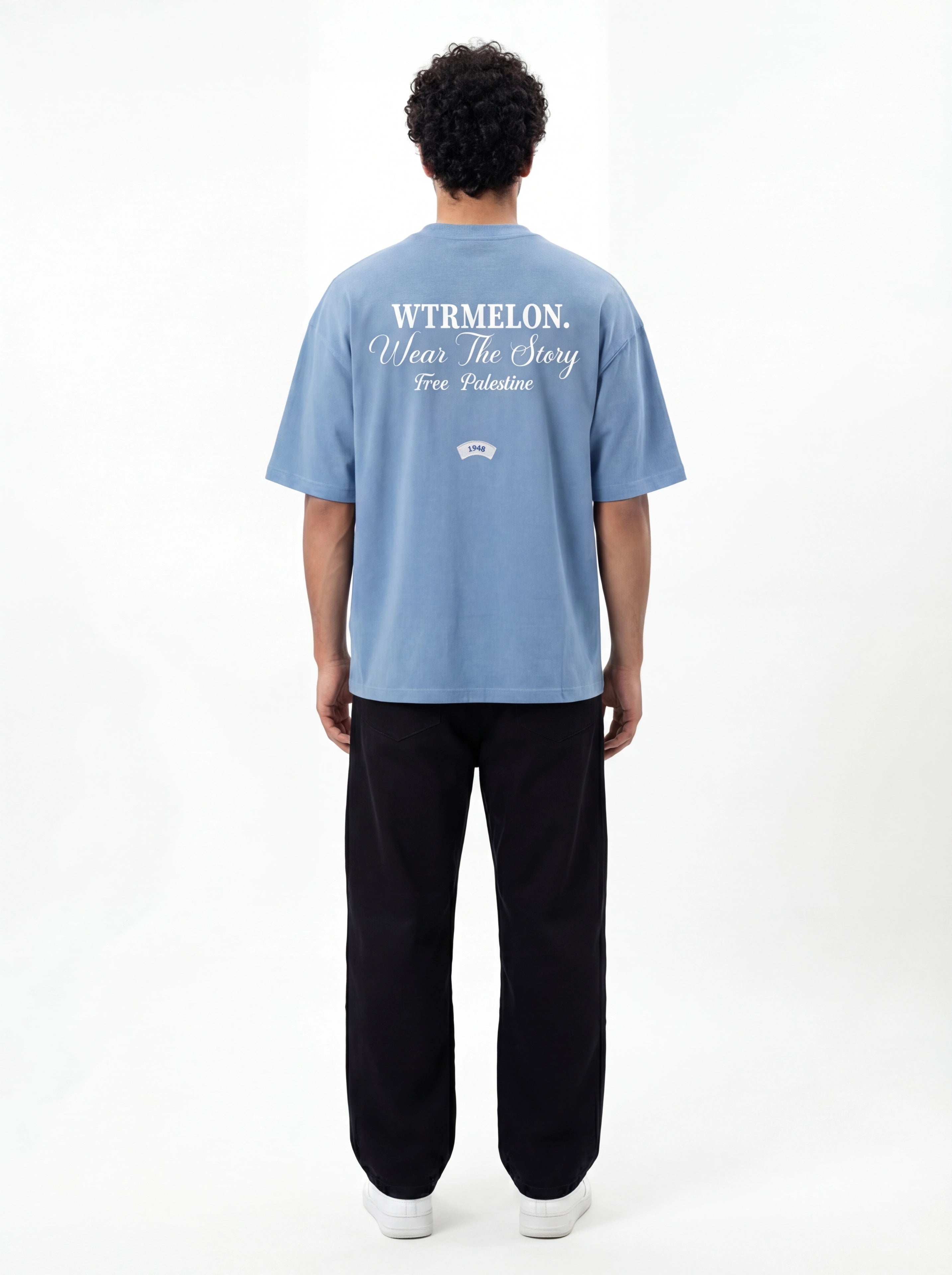 Wear The Story Blue - Shirt