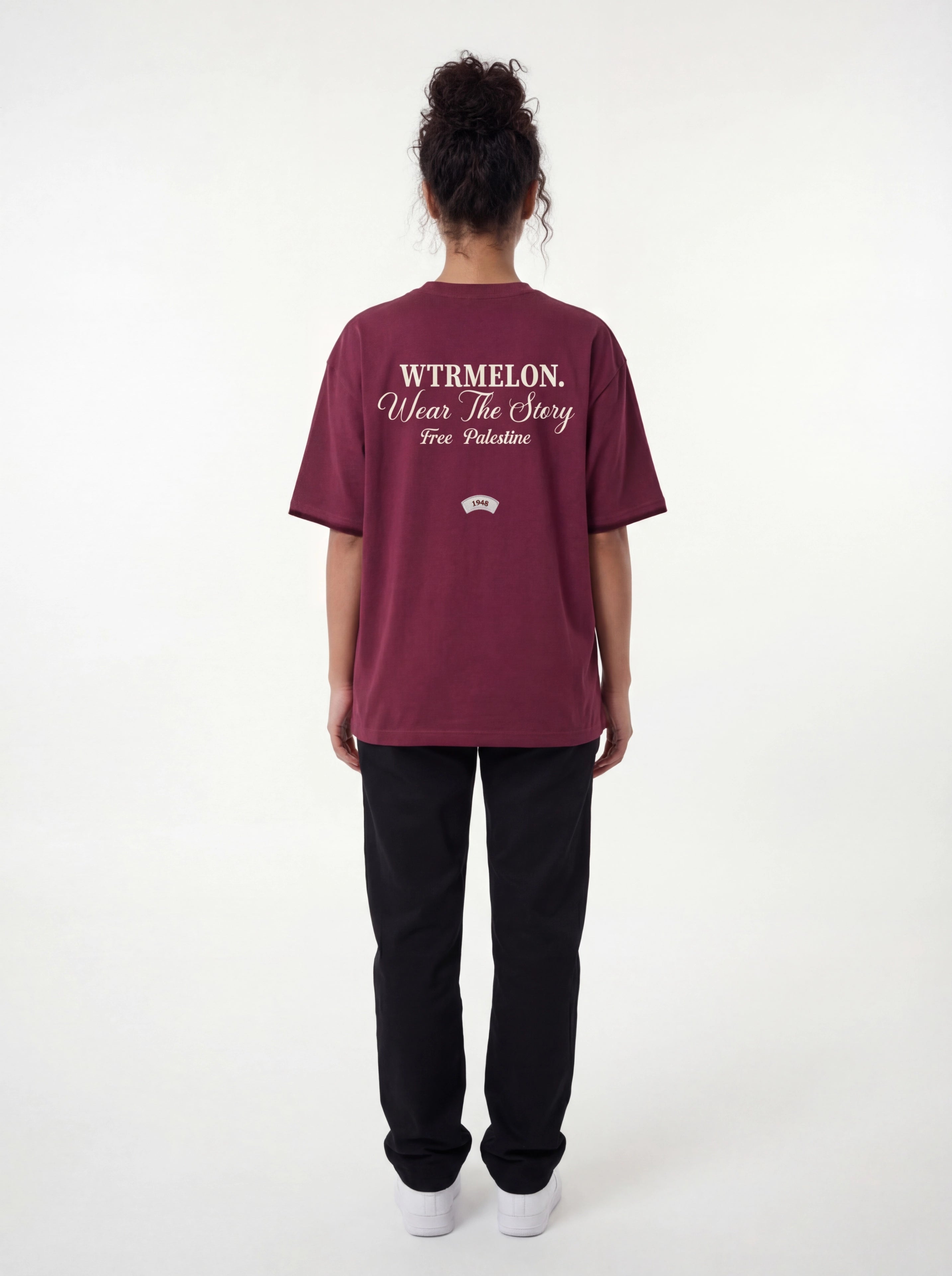 Wear The Story Bordeaux - Shirt