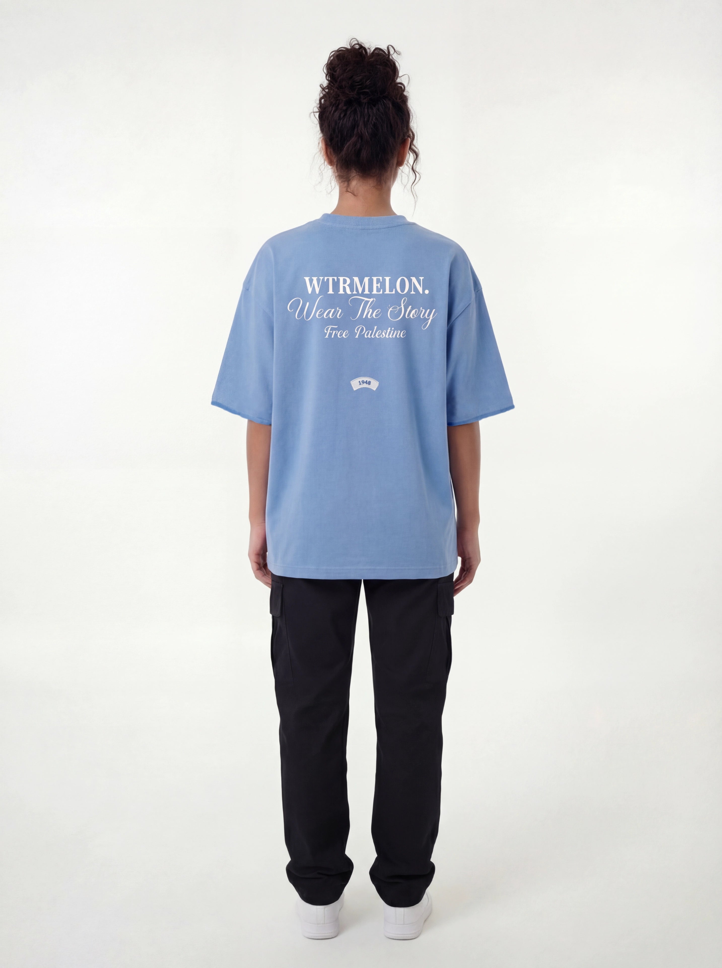 Wear The Story Blue - Shirt