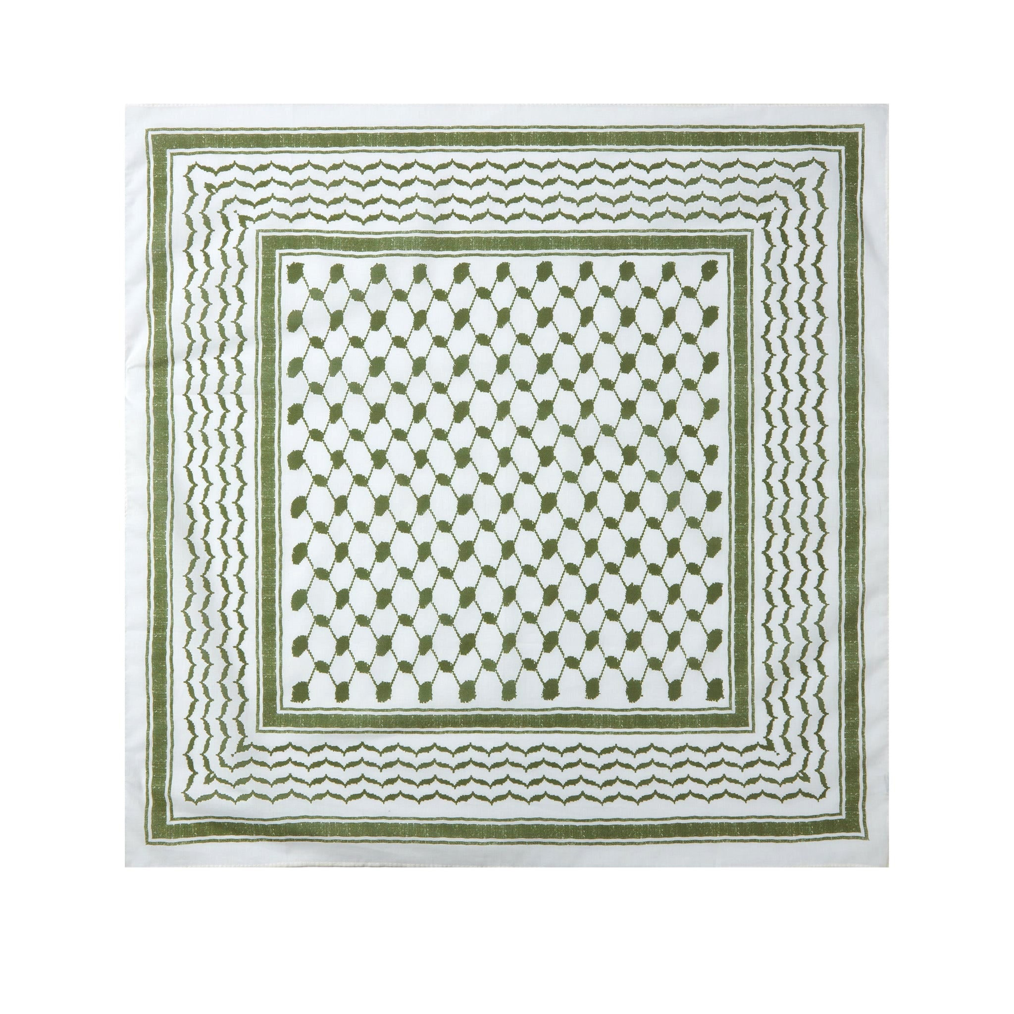 Kufiya Bandana Olive Premium