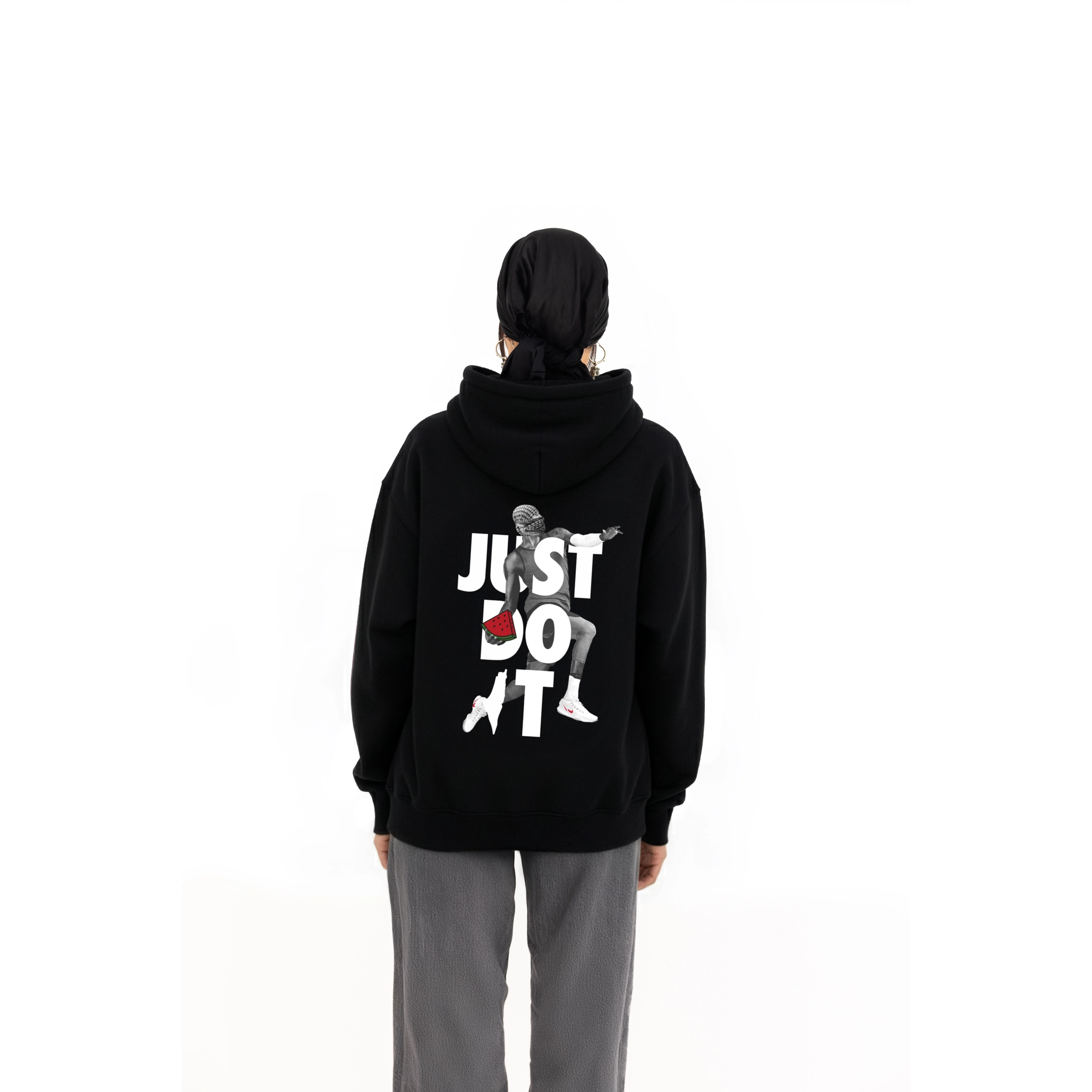 Just Remember Hoodie -Black