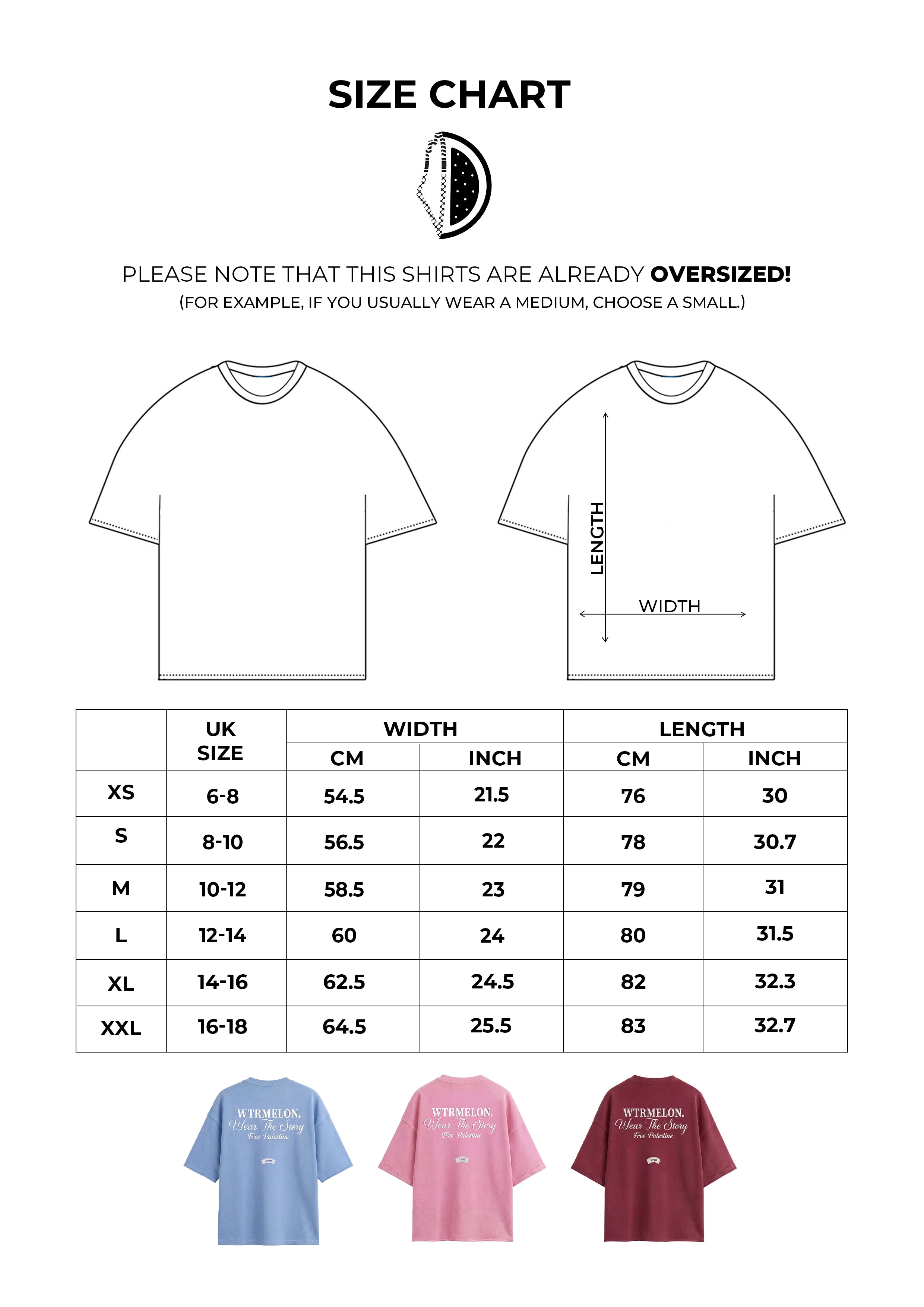 Wear The Story Blue - Shirt