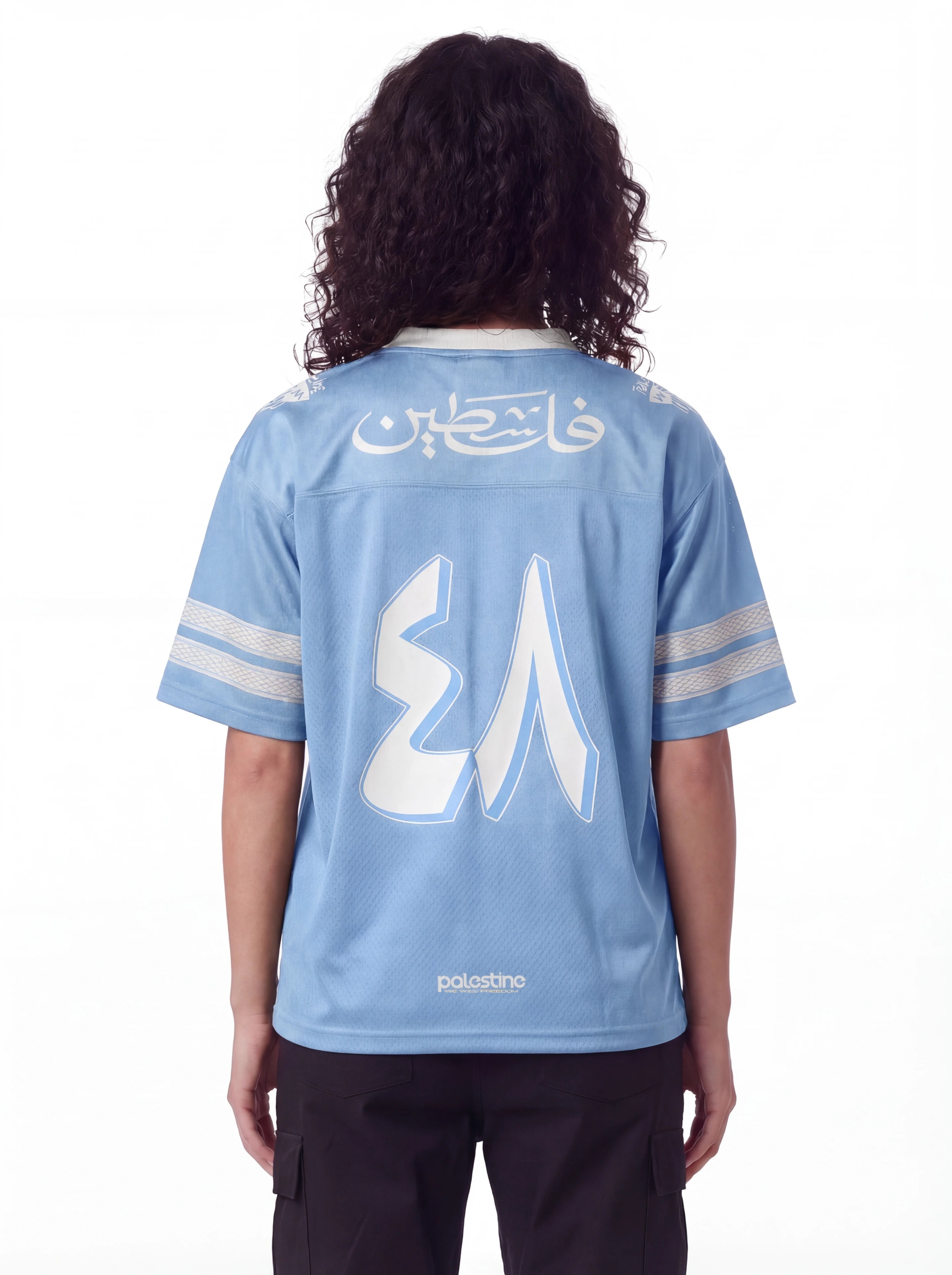 The 48 Legacy Jersey - Palestine Edition Blue