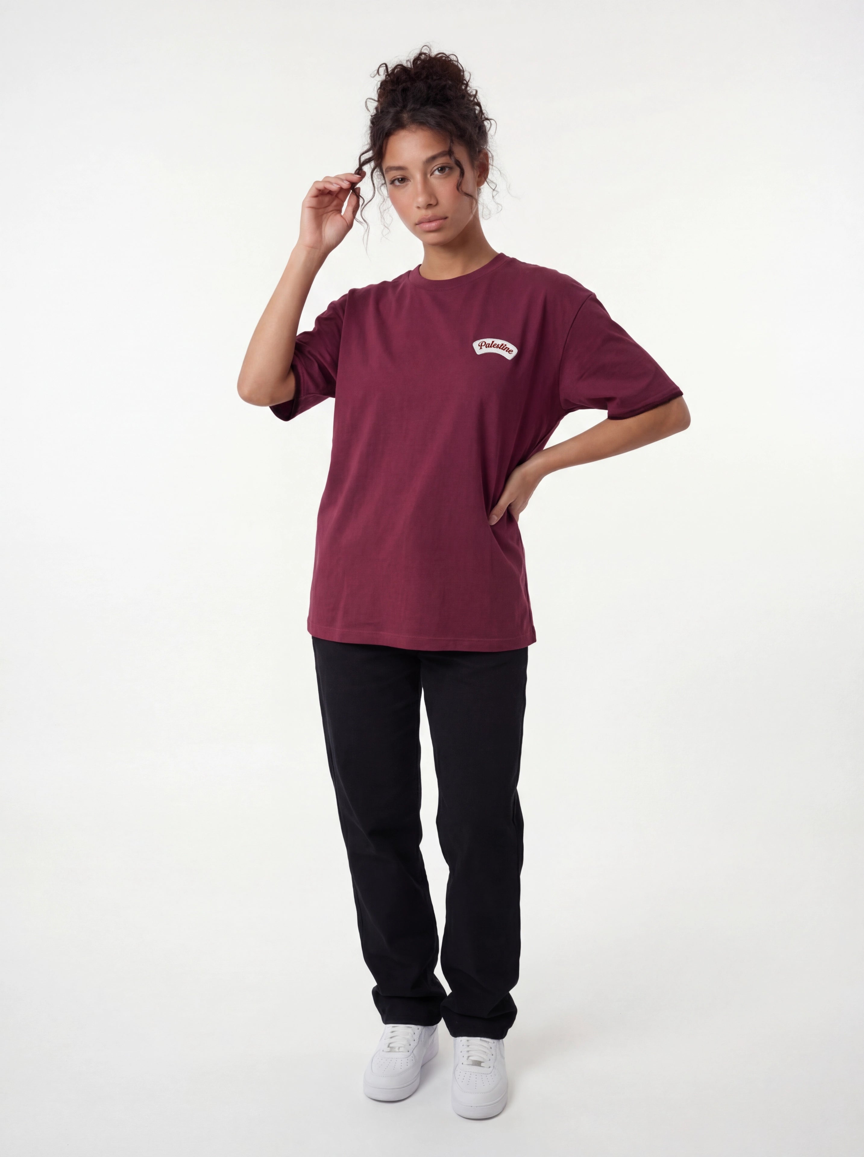 Wear The Story Bordeaux - Shirt