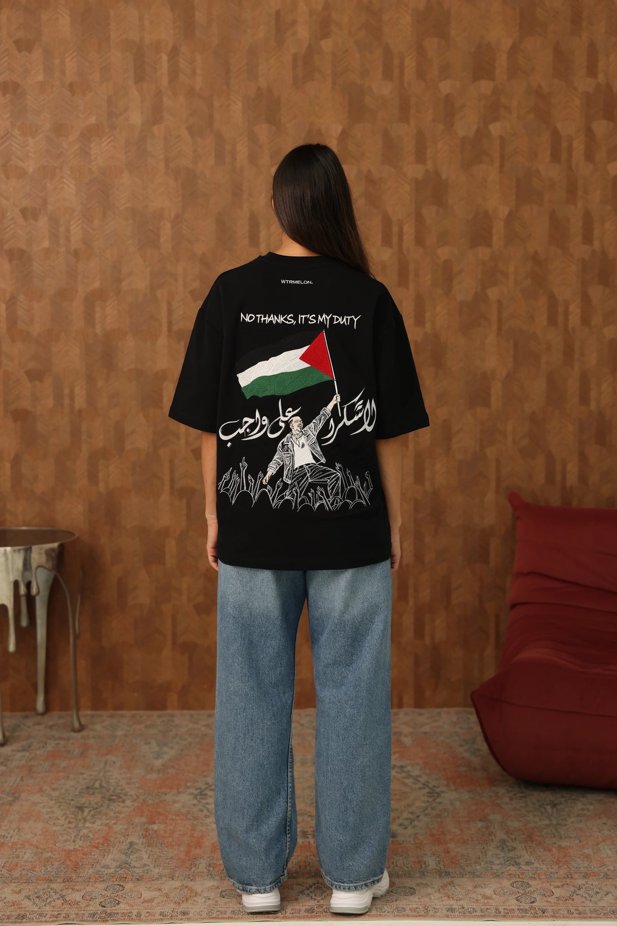 The Voice Tee - Black full original studio photo 1073