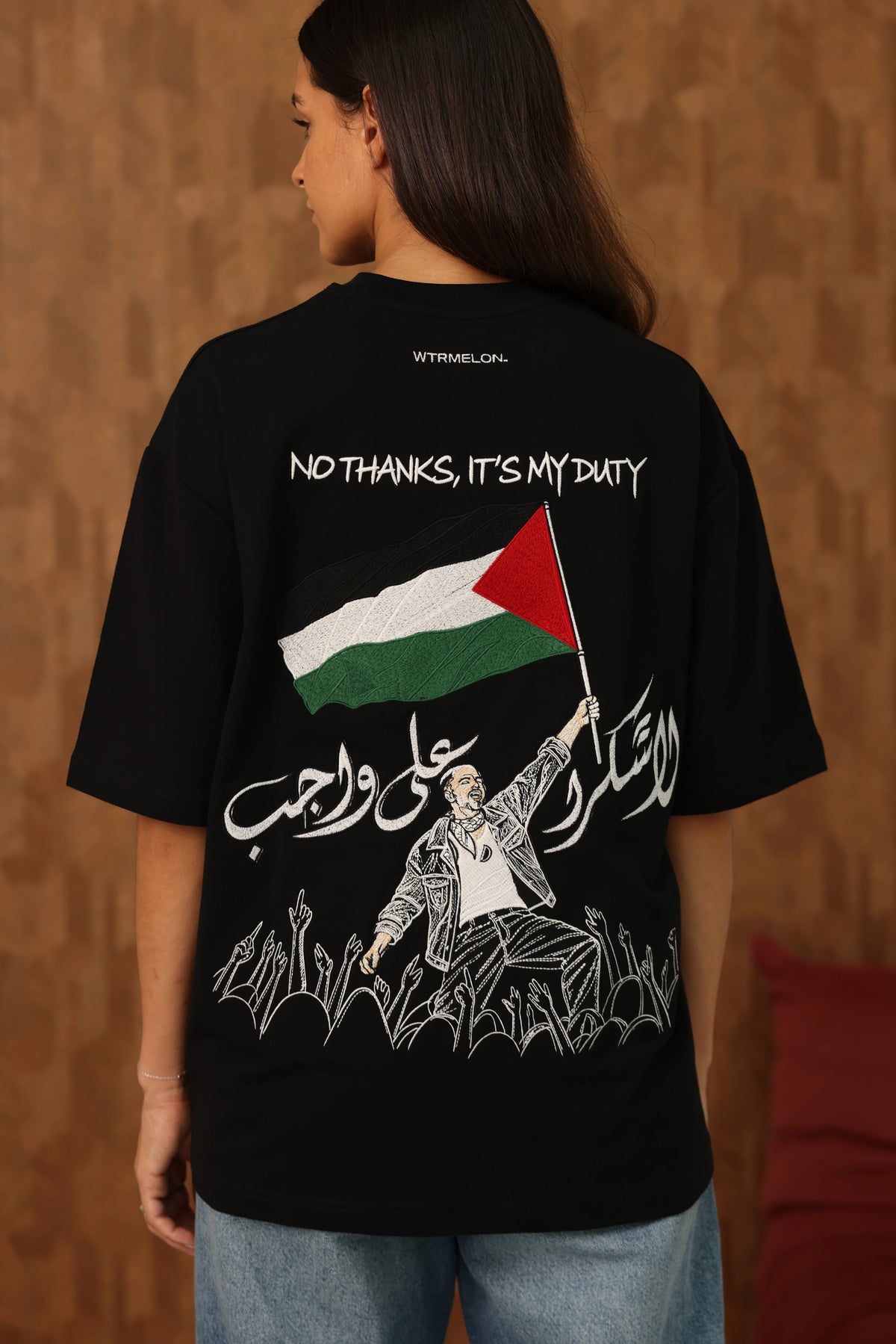The Voice Tee - Black full original studio photo 1077