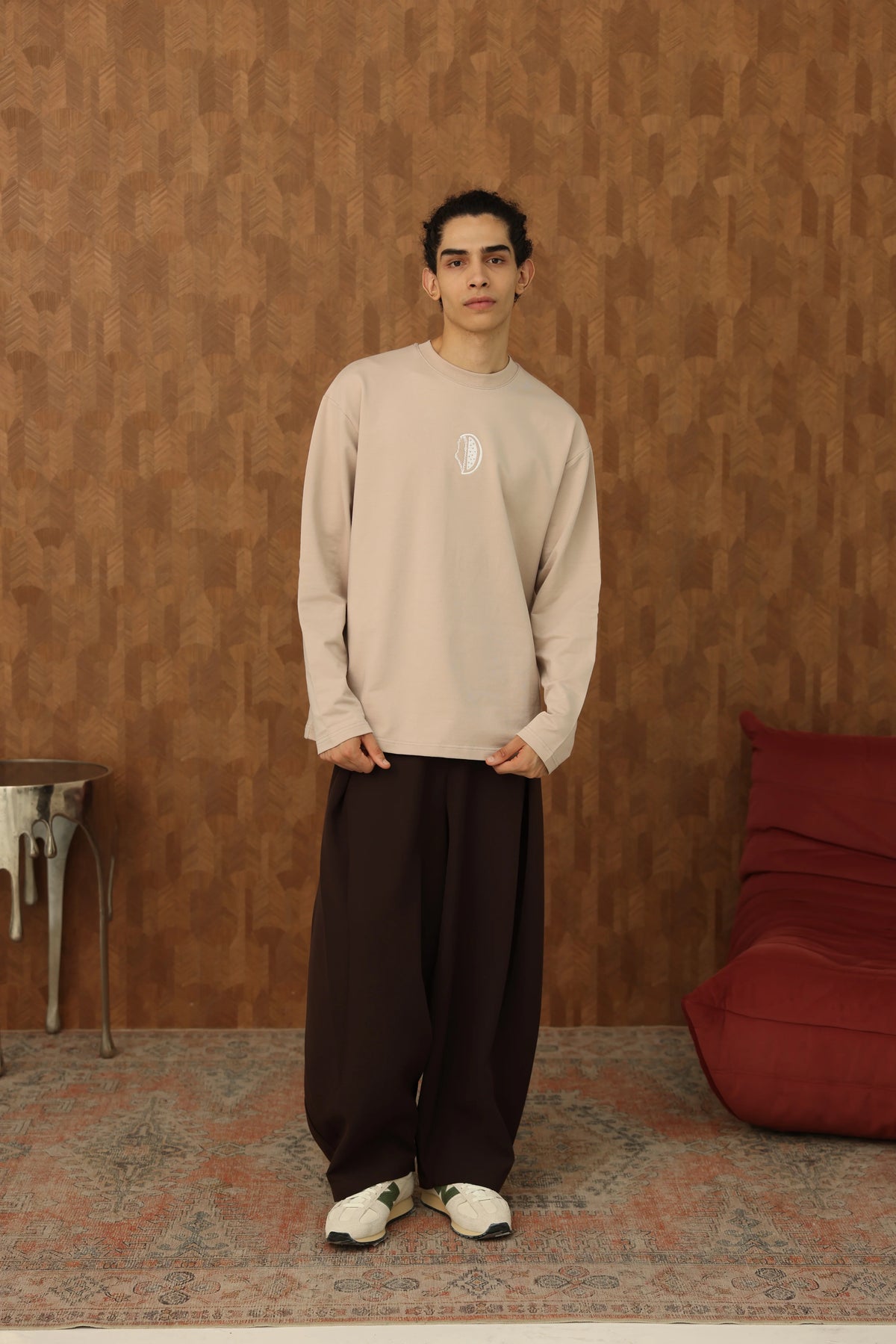 Mona Lisa Long Sleeve - Beige full original studio photo 149