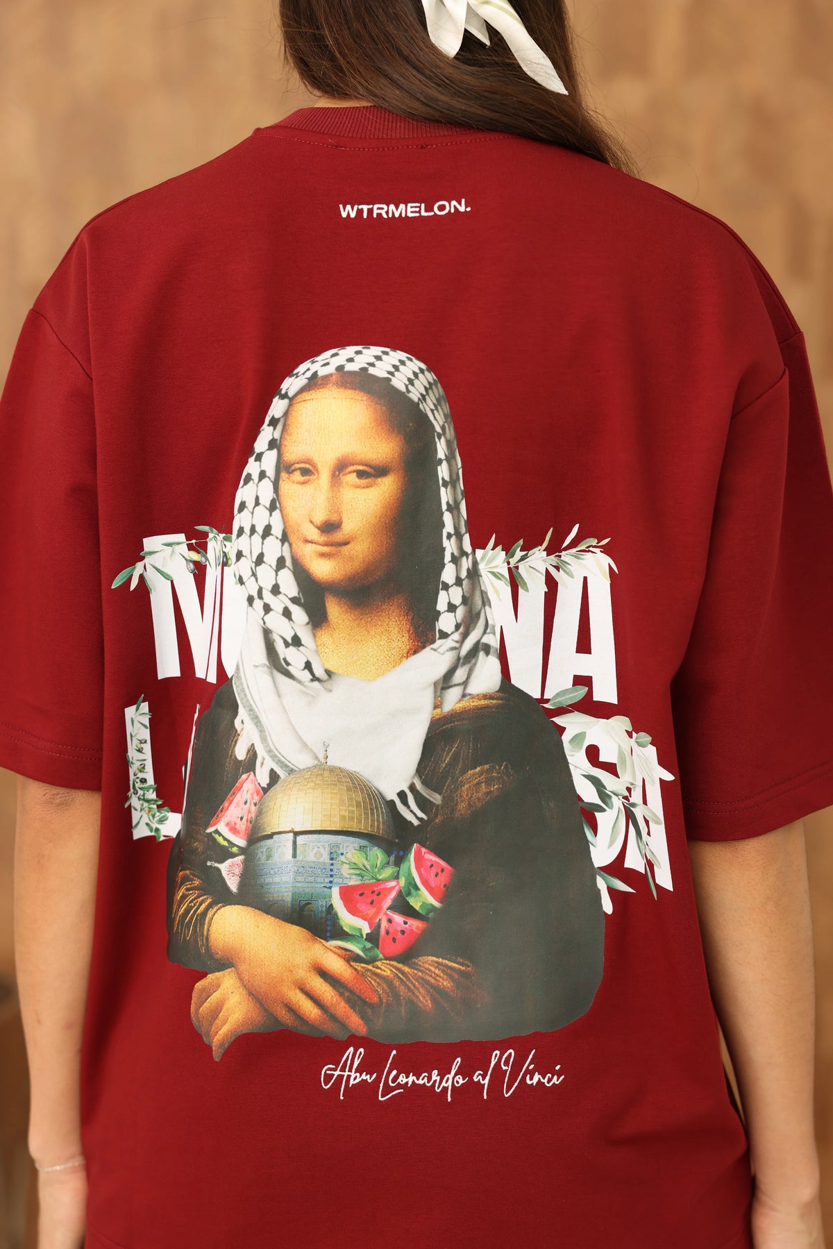 Mona Lisa Tee - Bordeaux full original studio photo 1583