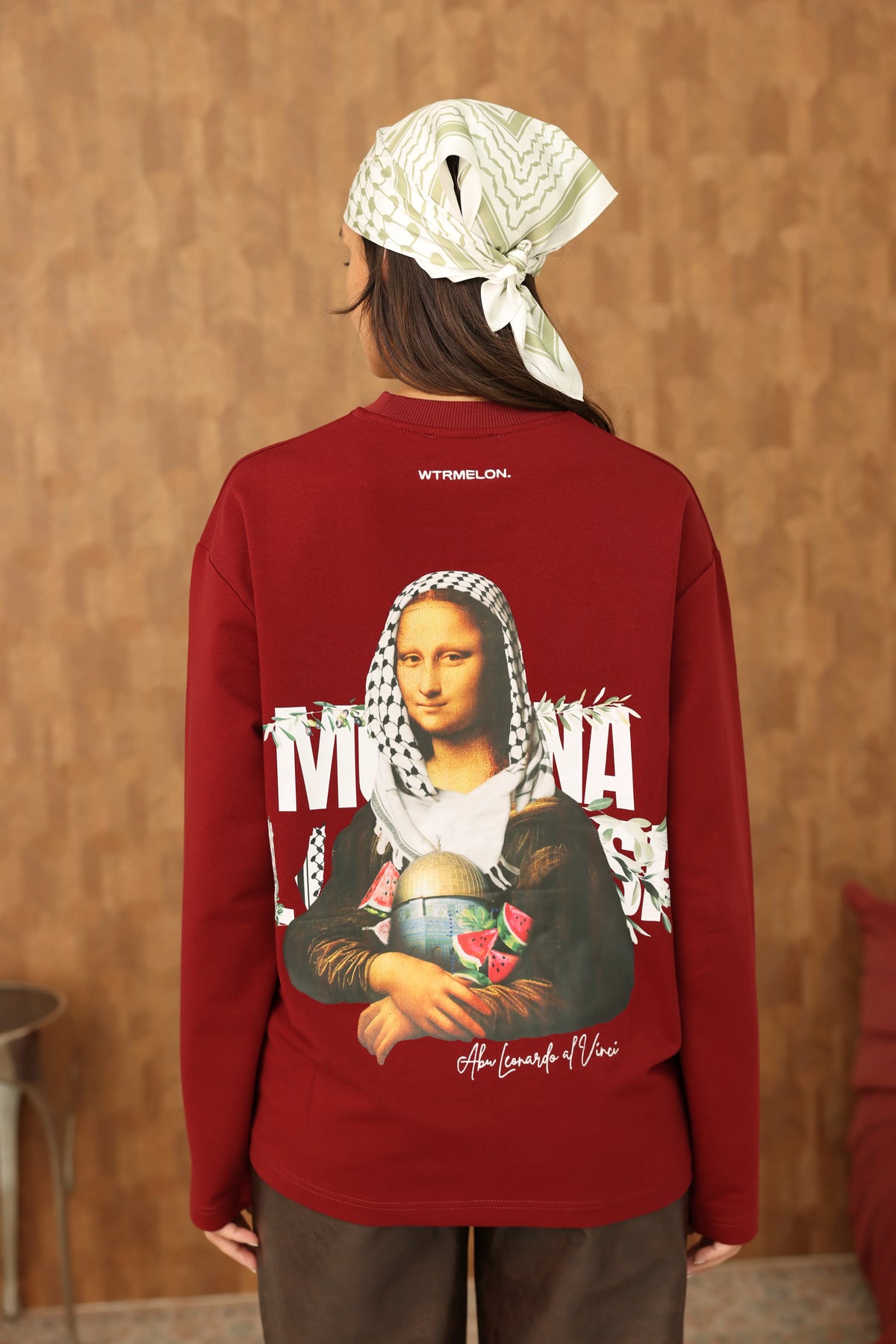 Mona Lisa Long Sleeve - Bordeaux full original studio photo 1678