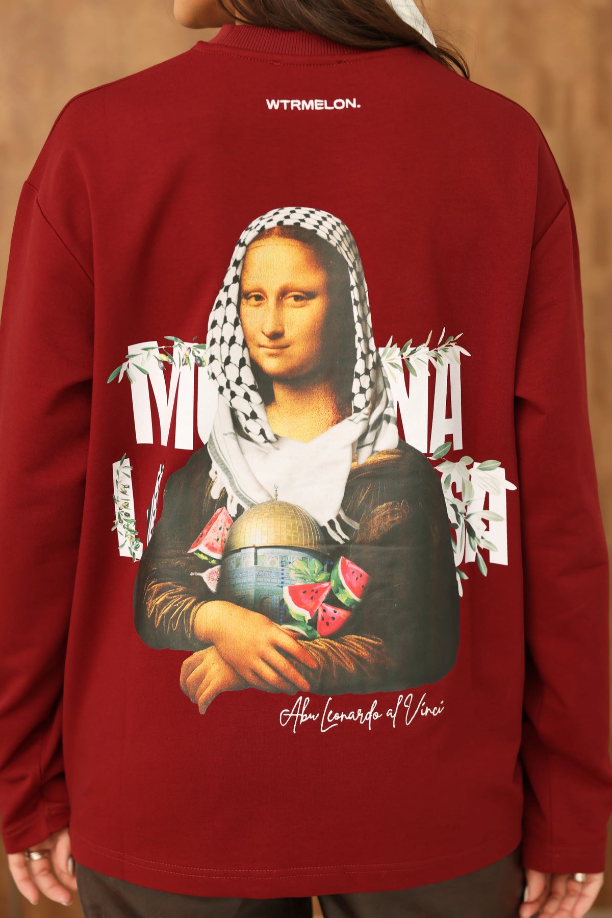 Mona Lisa Long Sleeve - Bordeaux full original studio photo 1680
