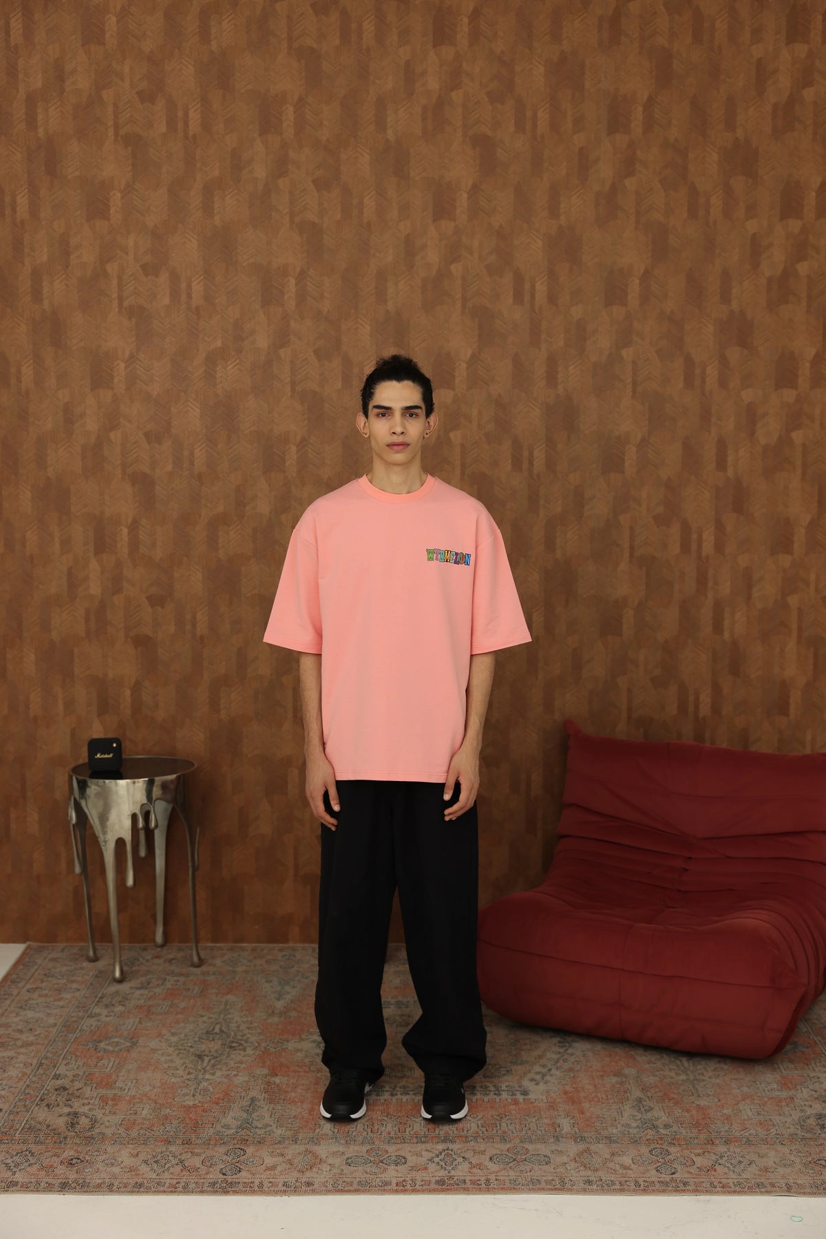the-forbidden-phrase-v2-tee-coral full studio photograph 2