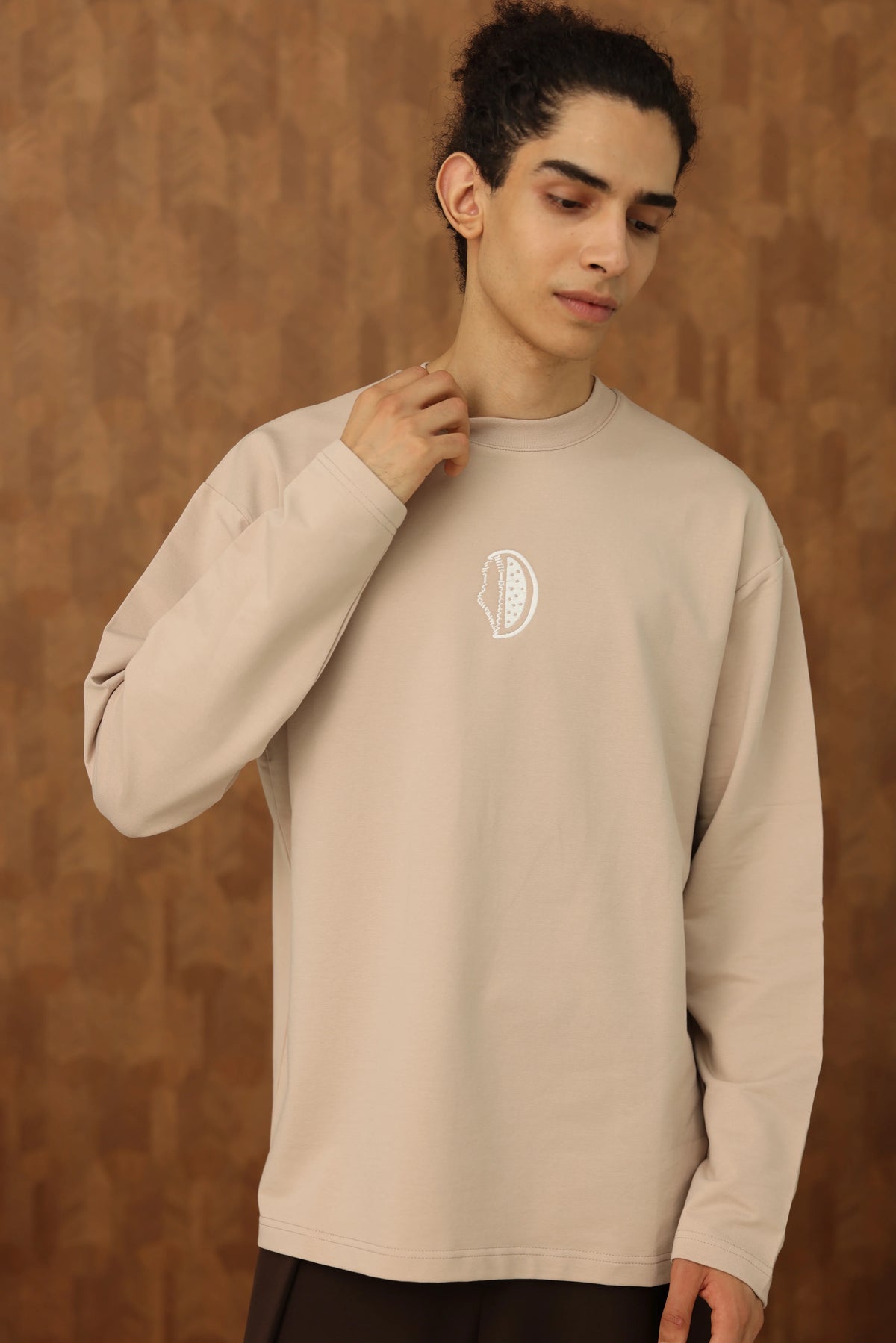 Mona Lisa Long Sleeve - Beige full original studio photo 325