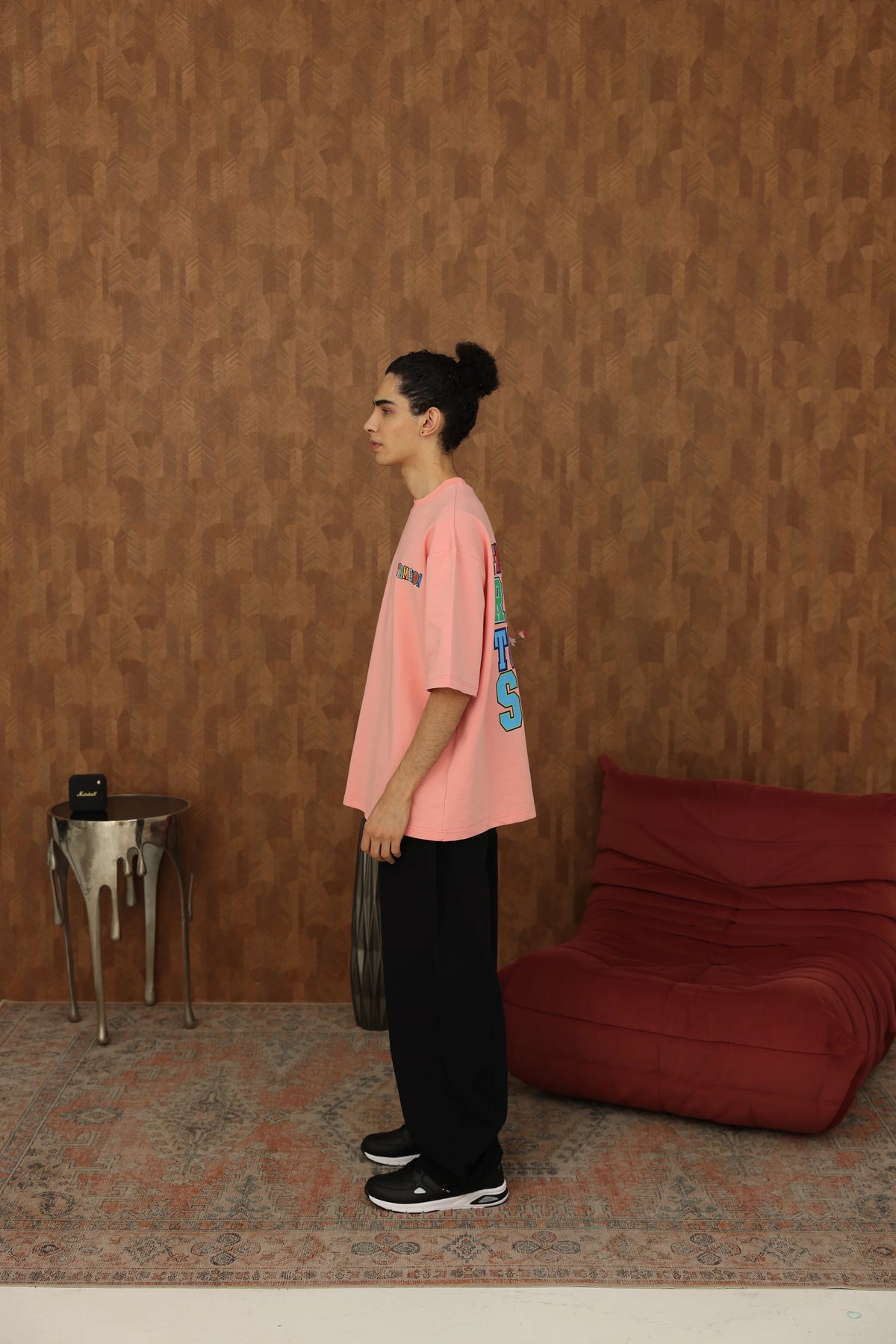 the-forbidden-phrase-v2-tee-coral full studio photograph 3