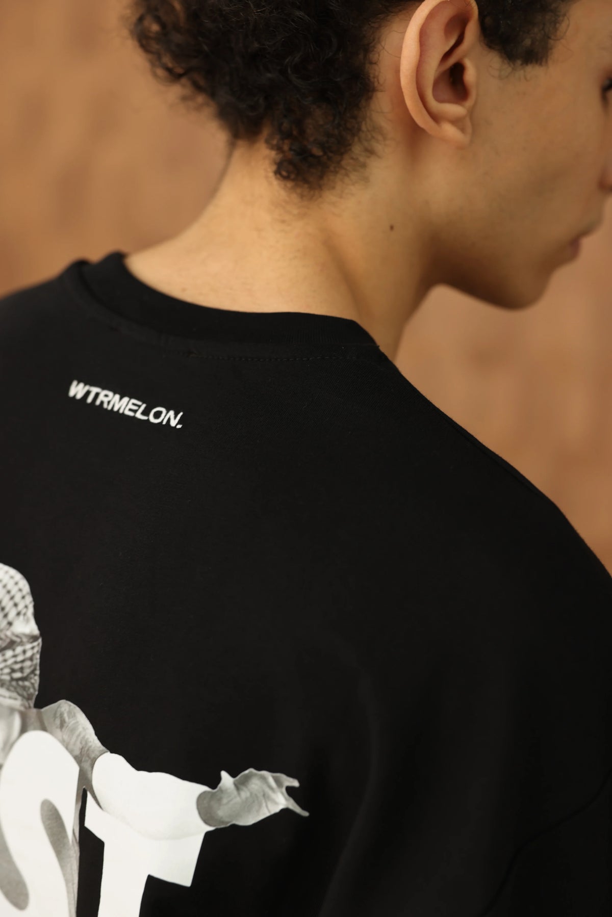 Just Do It Long Sleeve - Black studio fit and design view