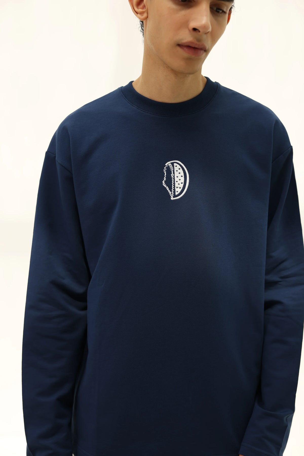 just-do-it-long-sleeve-navy full studio photograph 762