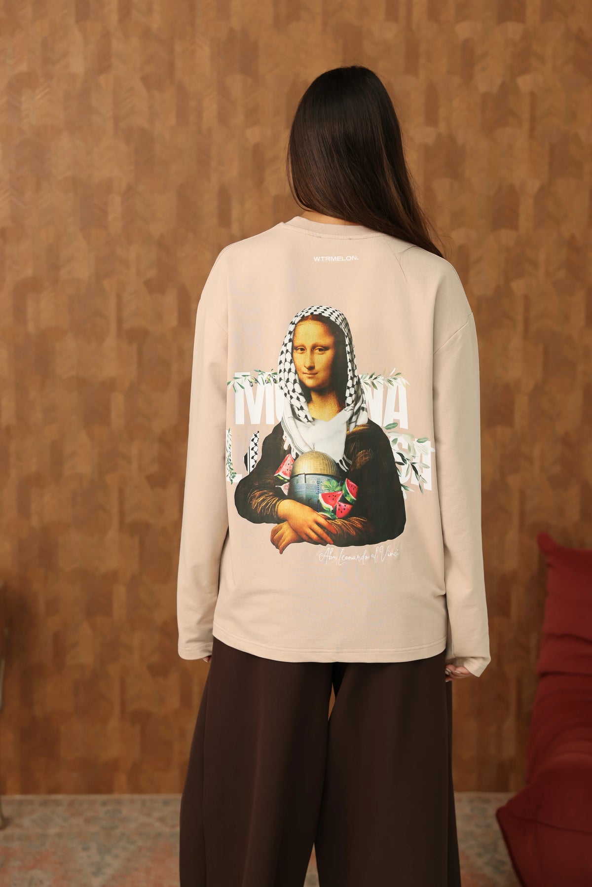 Mona Lisa Long Sleeve - Beige full original studio photo 911
