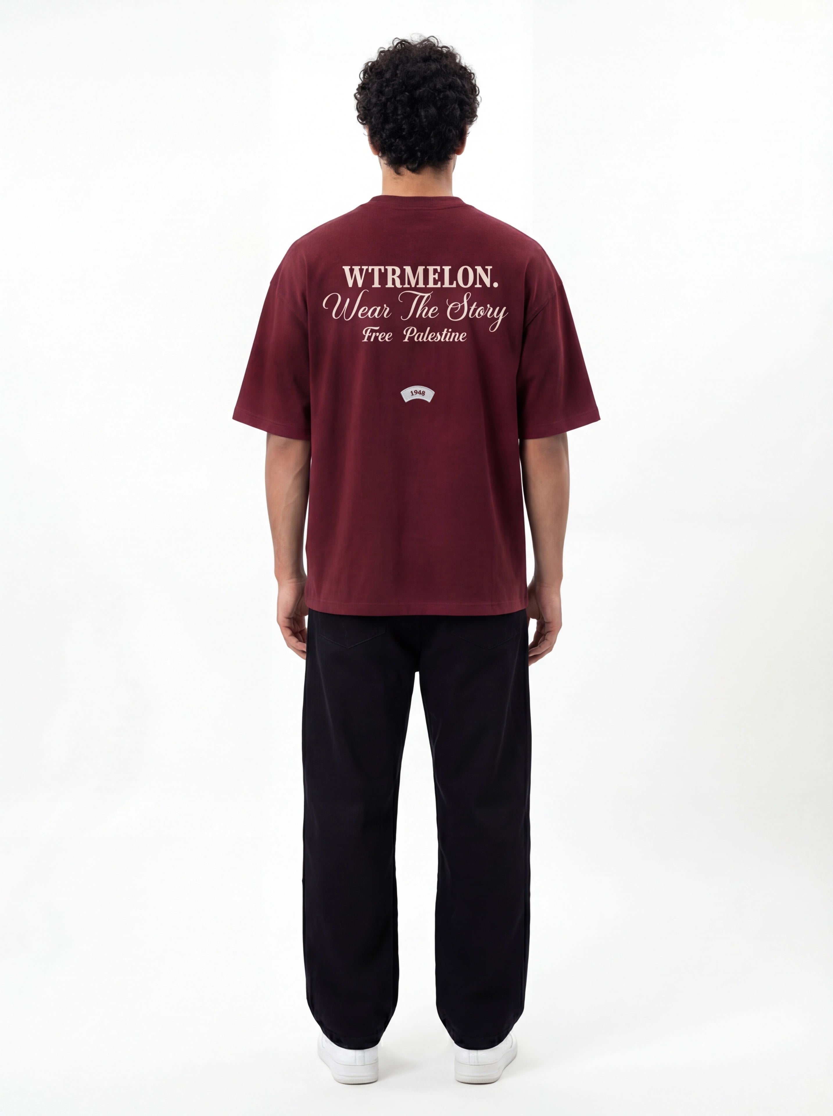 Wear The Story Bordeaux - Shirt